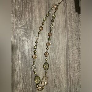 Premier Jewelry Long Neutral Beaded Necklace